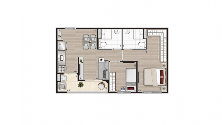 Imagem Apartamento com 2 Quartos à Venda,  em Vila Nova Mazzei - São Paulo
