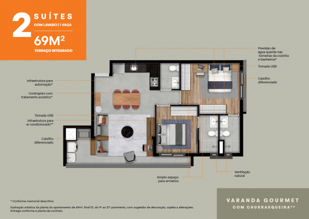 Imagem Apartamento com 2 Quartos à Venda, 69 m² em Pinheiros - São Paulo Imagem Apartamento com 2 Quartos à Venda, 69 m² em Pinheiros - São Paulo