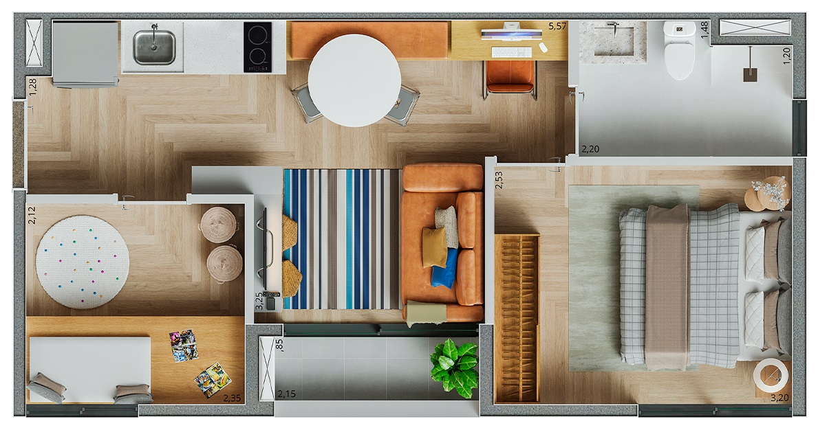 Imagem Apartamento com 1 Quarto à Venda, 31 m²em Vila Guarani (Z Sul) - São Paulo Imagem Apartamento com 1 Quarto à Venda, 31 m²em Vila Guarani (Z Sul) - São Paulo