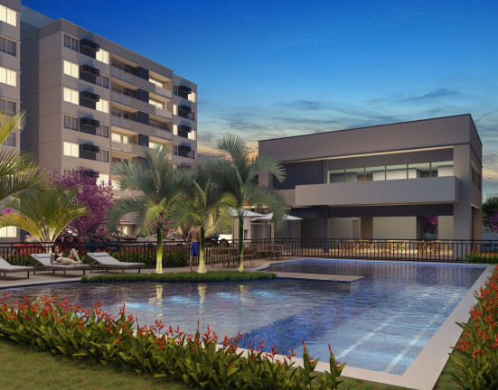 Apartamento com 2 Quartos à Venda,  em Janga - Paulista