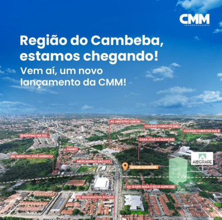 Apartamento com 2 Quartos à Venda, 50 m² em José de Alencar - Fortaleza
