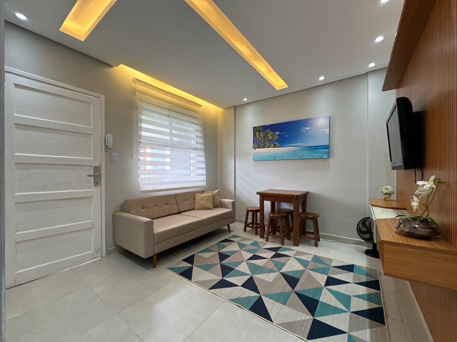 Imagem Apartamento com 1 Quarto à Venda, 40 m²em Canto do Forte - Praia Grande