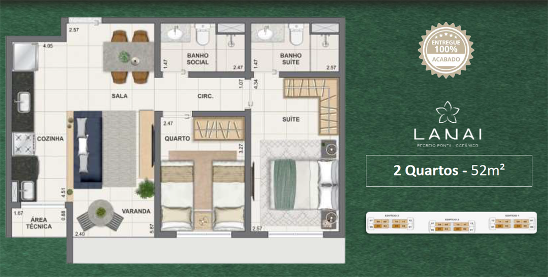 Imagem Apartamento com 2 Quartos à Venda, 62 m²em Recreio dos Bandeirantes - Rio de Janeiro