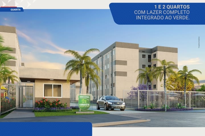 Apartamento com 2 Quartos à Venda, 47 m²em Caji - Lauro de Freitas