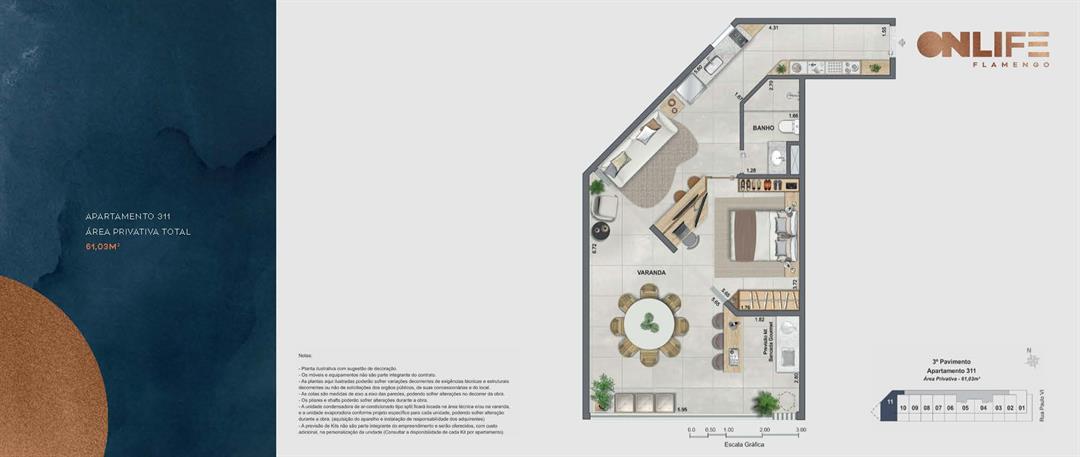 Imagem Studio com 1 Quarto à Venda, 39 m²em Flamengo - Rio de Janeiro