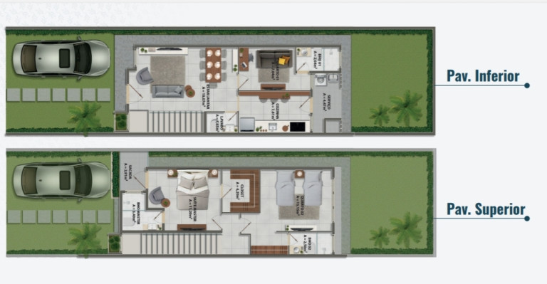 Imagem Casa de Condomínio com 3 Quartos à Venda, 100 m² em Coité - Eusébio