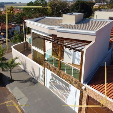 Casa com 3 Quartos à Venda, 132 m² em Jardim Flamboyant - Botucatu
