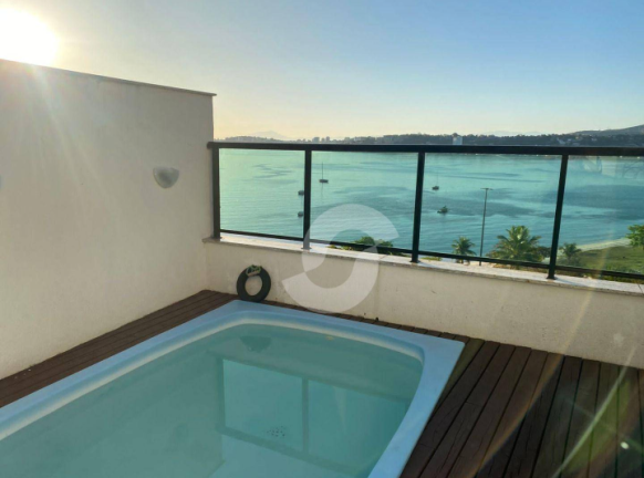 Imagem Cobertura com 3 Quartos à Venda, 200 m² em Charitas - Niterói Imagem Cobertura com 3 Quartos à Venda, 200 m² em Charitas - Niterói