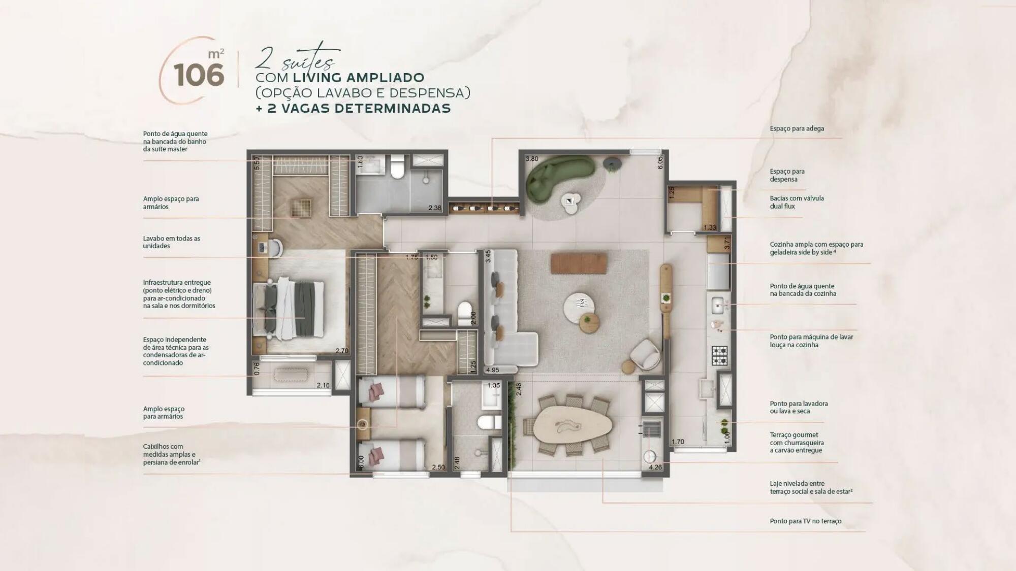 Imagem Apartamento com 4 Quartos à Venda, 128 m²em Vila Paulicéia - São Paulo