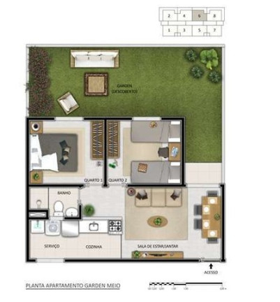 Imagem Apartamento com 2 Quartos à Venda, 45 m² em Maria Paula - São Gonçalo Imagem Apartamento com 2 Quartos à Venda, 45 m² em Maria Paula - São Gonçalo