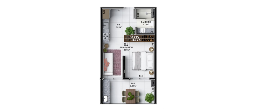 Imagem Apartamento com 1 Quarto à Venda, 40 m² em Itaipu - Niterói