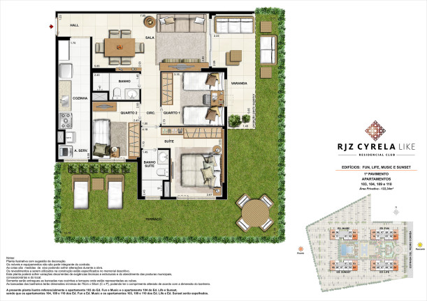Imagem Apartamento com 3 Quartos à Venda, 122 m² em Jacarepaguá - Rio de Janeiro