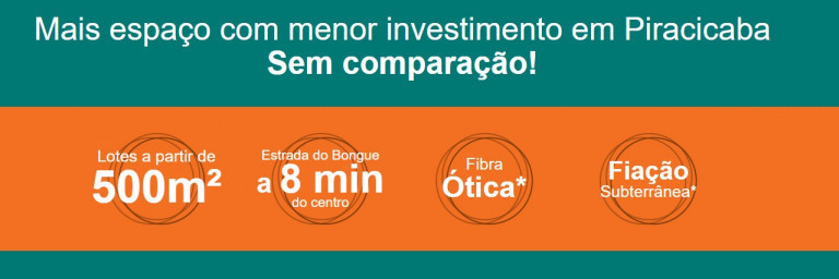 Imagem Terreno à Venda, 500 m² em Bongue - Piracicaba Imagem Terreno à Venda, 500 m² em Bongue - Piracicaba