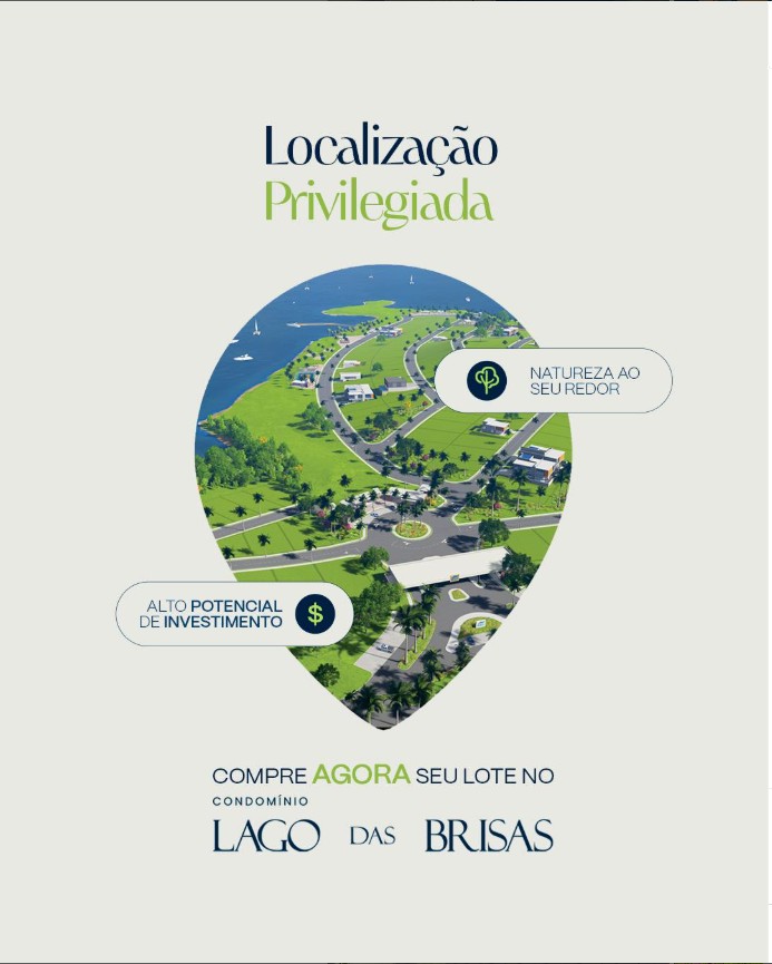 Imagem Terreno em Condomínio à Venda, 594 m² em Condomínio Lago das Brisas - Buriti Alegre Imagem Terreno em Condomínio à Venda, 594 m² em Condomínio Lago das Brisas - Buriti Alegre