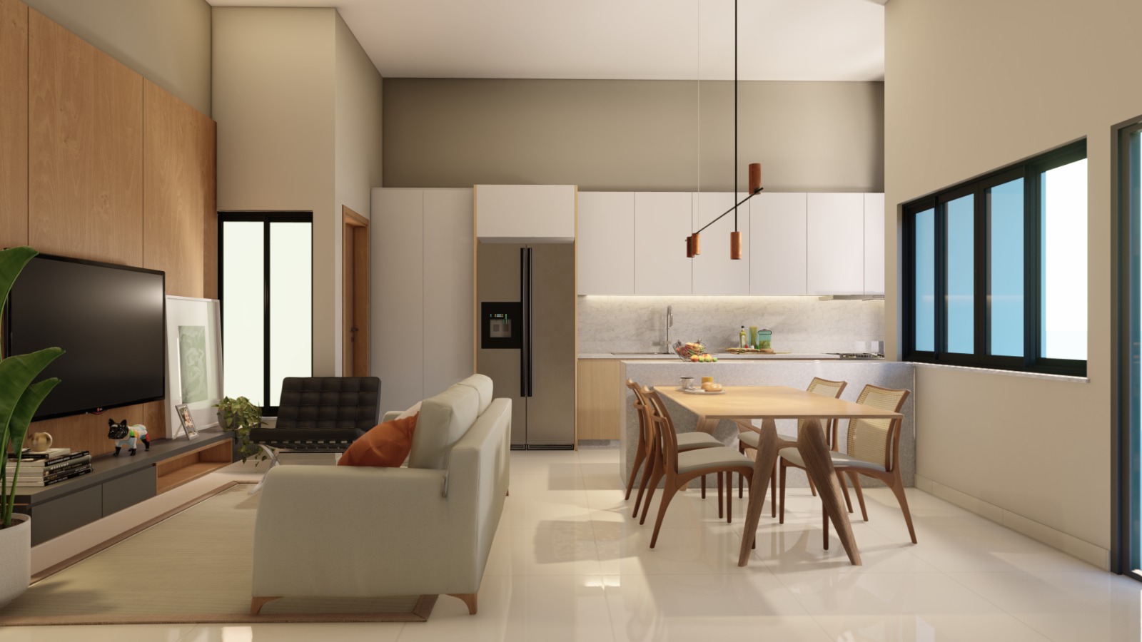 Imagem Casa com 3 Quartos à Venda, 107 m²em Jacunda - Aquiraz