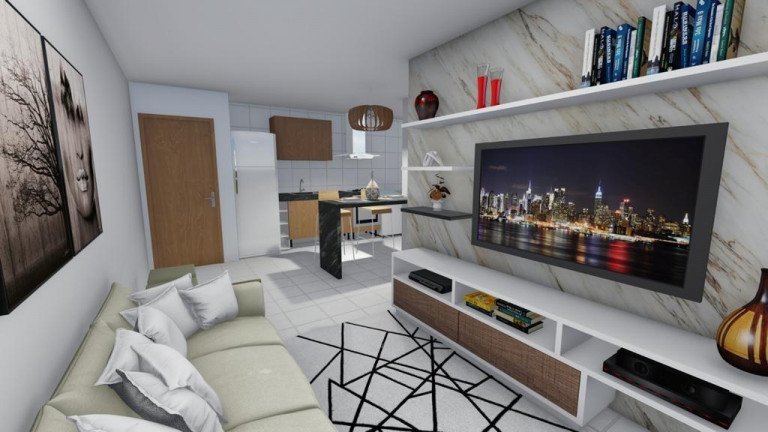 Imagem Apartamento com 1 Quarto à Venda, 39 m² em Centro - Jaboatão dos Guararapes