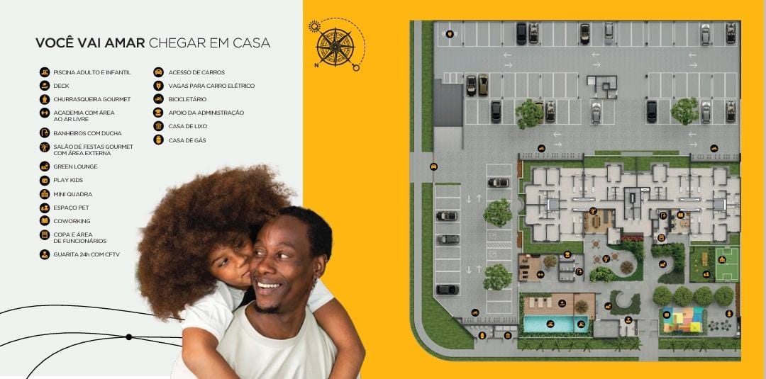 Imagem Apartamento com 3 Quartos à Venda, 65 m²em Areal (Águas Claras) - Brasília