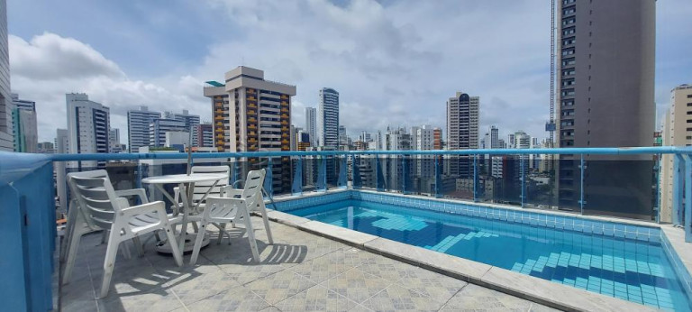 Apartamento com 1 Quarto à Venda, 43 m²em Boa Viagem - Recife