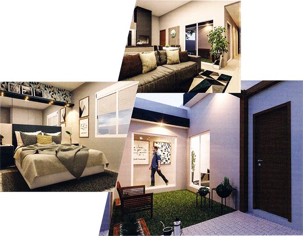 Imagem Casa com 2 Quartos à Venda, 73 m² em Capão Da Canoa Imagem Casa com 2 Quartos à Venda, 73 m² em Capão Da Canoa