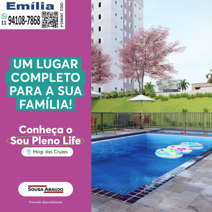 Imagem Apartamento com 2 Quartos à Venda, 24.205 m²em Vila Cintra - Mogi das Cruzes