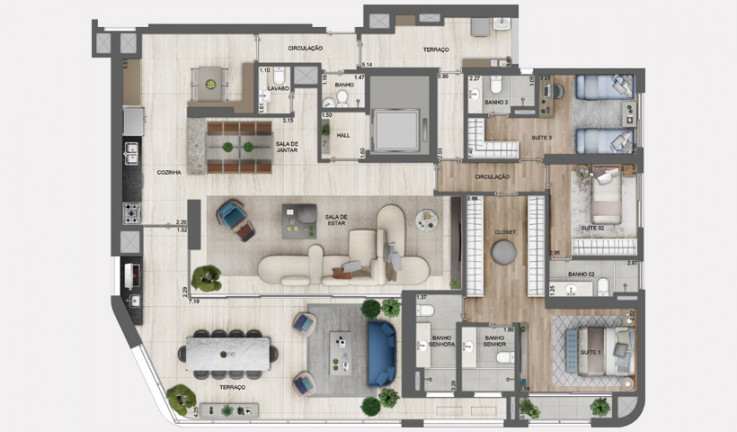 Imagem Apartamento com 4 Quartos à Venda, 227 m² em Chácara Santo Antônio (zona Sul) - São Paulo Imagem Apartamento com 4 Quartos à Venda, 227 m² em Chácara Santo Antônio (zona Sul) - São Paulo