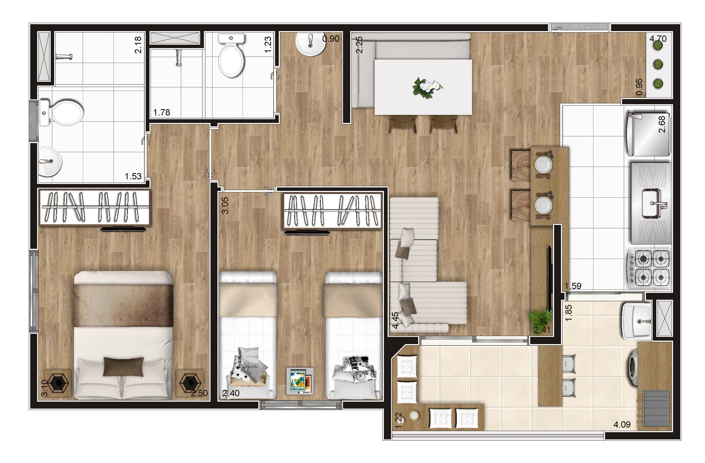 Imagem Apartamento com 2 Quartos à Venda, 55 m²em Vila São João - Guarulhos Imagem Apartamento com 2 Quartos à Venda, 55 m²em Vila São João - Guarulhos