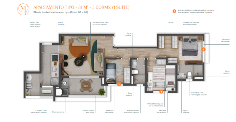 Imagem Apartamento com 3 Quartos à Venda, em Vila Mariana - São Paulo Imagem Apartamento com 3 Quartos à Venda, em Vila Mariana - São Paulo