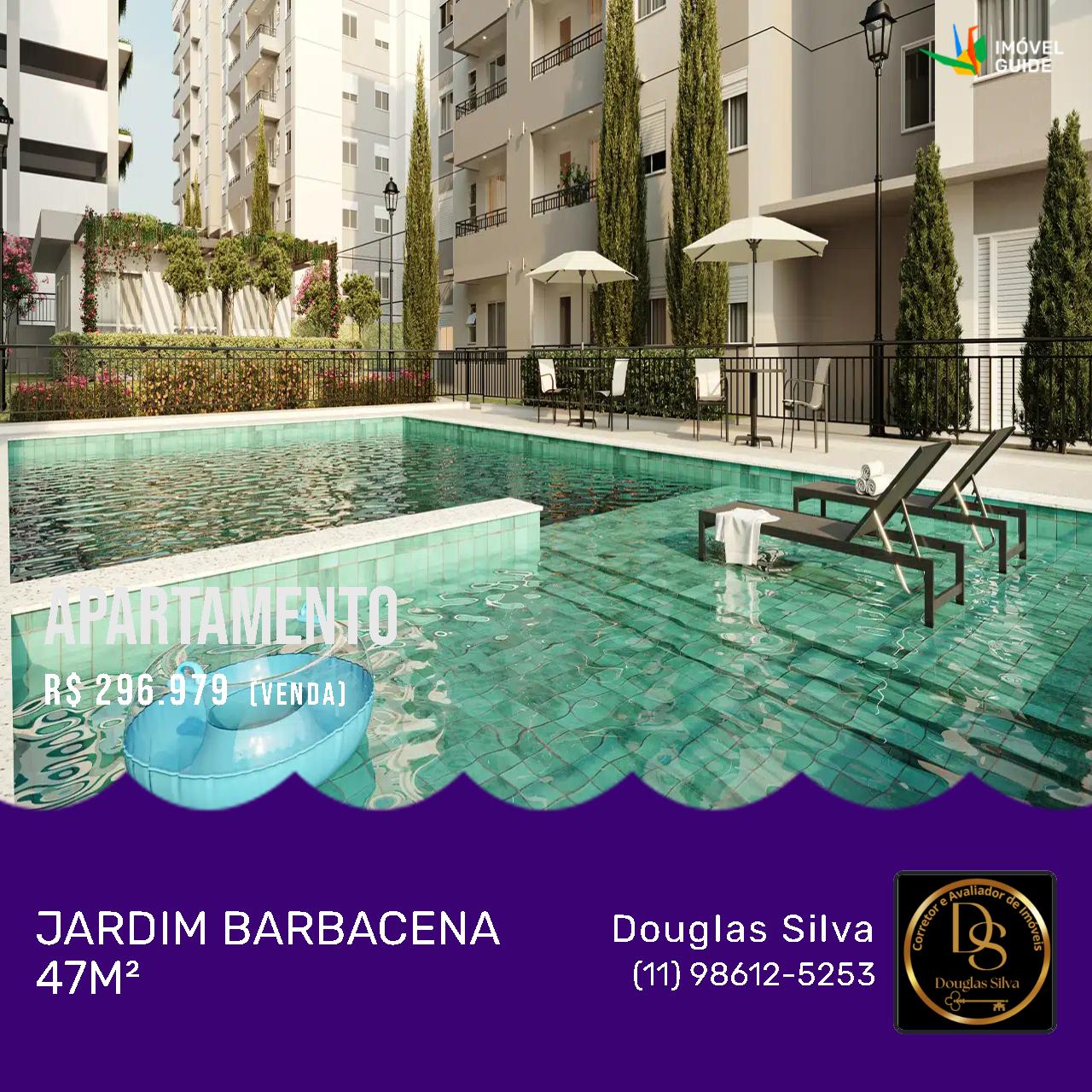 Imagem Apartamento com 2 Quartos à Venda, 47 m² em Jardim Barbacena - Cotia
