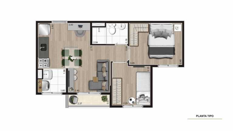Imagem Apartamento com 2 Quartos à Venda, 37 m² em Vila Moraes - São Paulo