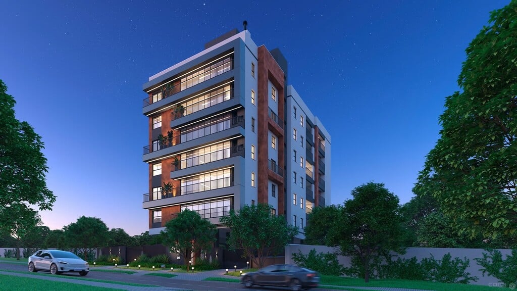 Imagem Apartamento com 3 Quartos à Venda, 91 m²em Cabral - Curitiba