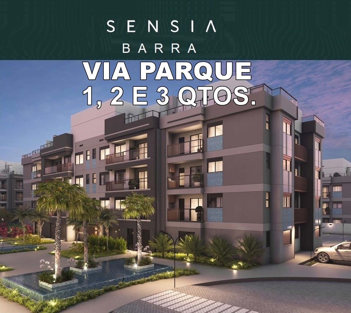 Apartamento com 2 Quartos à Venda, 67 m²em Barra da Tijuca - Rio de Janeiro