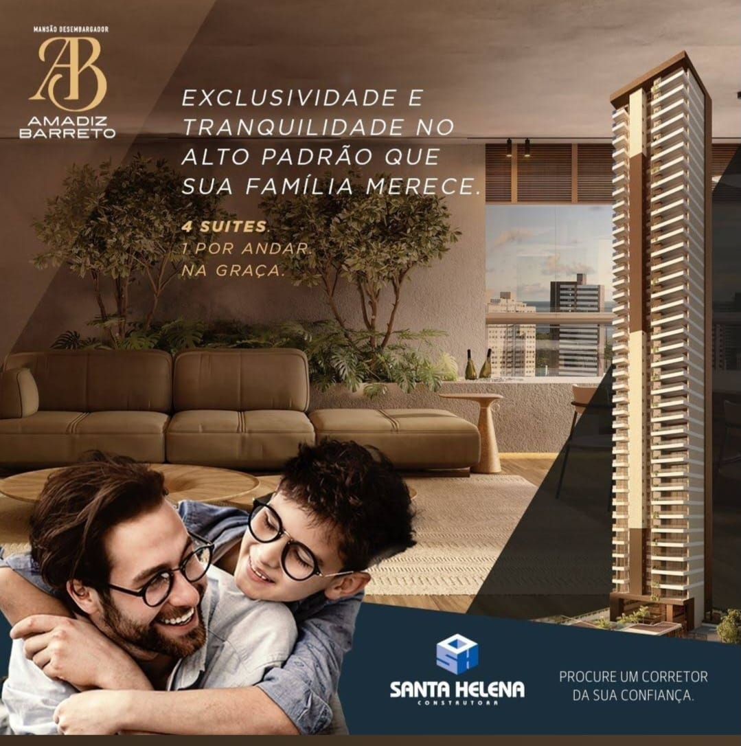 Imagem Apartamento com 4 Quartos à Venda, 210 m² em Graça - Salvador