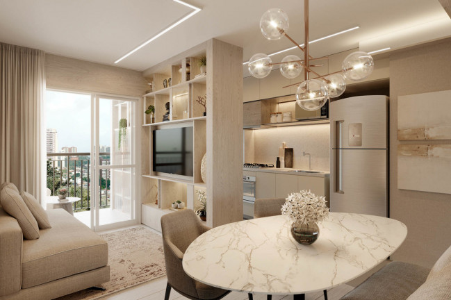 Imagem Apartamento com 2 Quartos à Venda ou Temporada, 51 m²em Chácara Santo Antônio (Zona Leste) - São Paulo