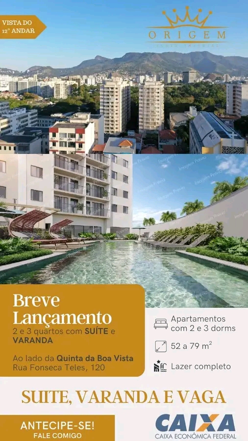 Imagem Apartamento com 2 Quartos à Venda, 54 m²em São Cristóvão - Rio de Janeiro Imagem Apartamento com 2 Quartos à Venda, 54 m²em São Cristóvão - Rio de Janeiro