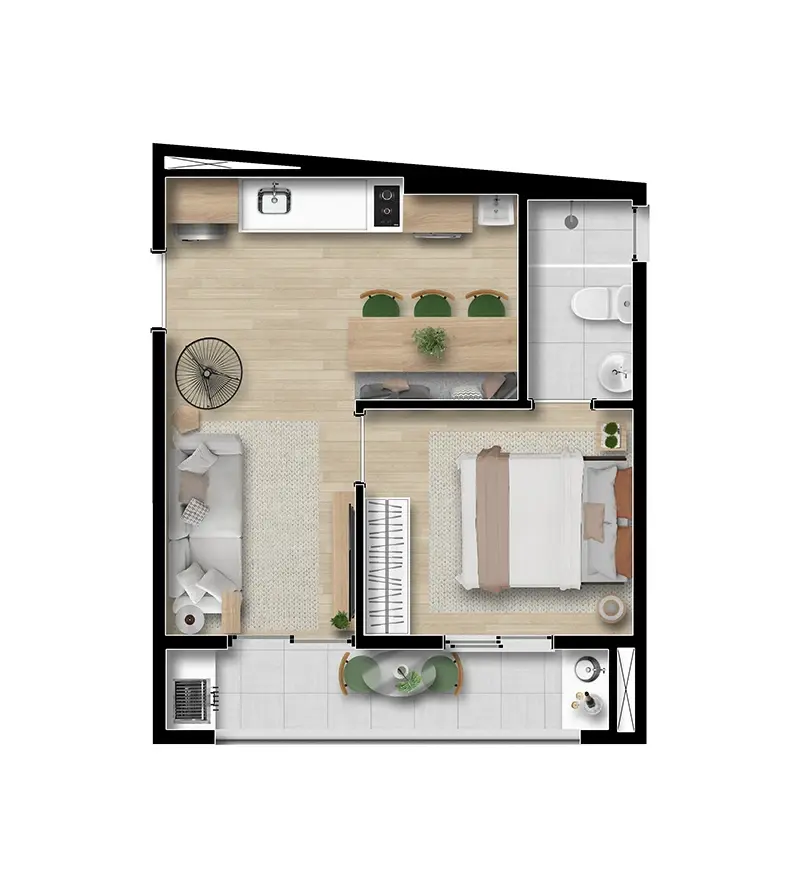 Imagem Apartamento com 2 Quartos à Venda, 37 m²em Santa Efigênia - São Paulo Imagem Apartamento com 2 Quartos à Venda, 37 m²em Santa Efigênia - São Paulo