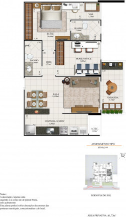 Imagem Apartamento com 2 Quartos à Venda, 61 m²em Praia de Itaparica - Vila Velha Imagem Apartamento com 2 Quartos à Venda, 61 m²em Praia de Itaparica - Vila Velha