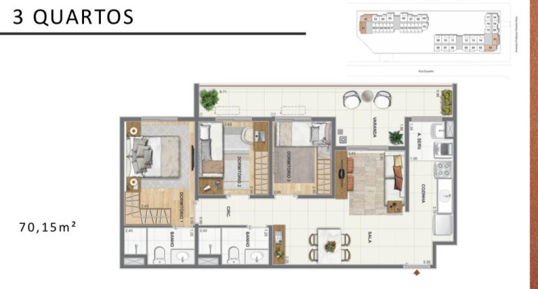 Imagem Apartamento com 3 Quartos à Venda, 70 m² em Santo Cristo - Rio de Janeiro Imagem Apartamento com 3 Quartos à Venda, 70 m² em Santo Cristo - Rio de Janeiro