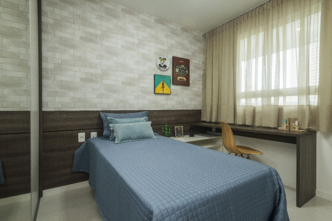 Imagem Apartamento com 3 Quartos à Venda, 90 m² em Guararapes - Fortaleza