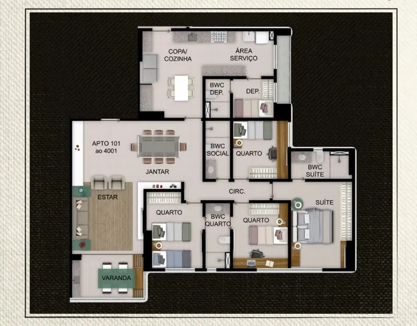 Imagem Apartamento com 4 Quartos à Venda, 240 m² em Ilha do Retiro - Recife