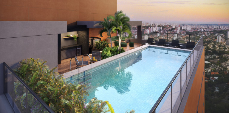 Imagem Studio com 1 Quarto à Venda, 27 m² em Santo Amaro - São Paulo