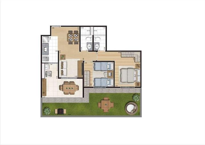 Imagem Apartamento com 2 Quartos à Venda, 49 m² em Cambuci - São Paulo Imagem Apartamento com 2 Quartos à Venda, 49 m² em Cambuci - São Paulo