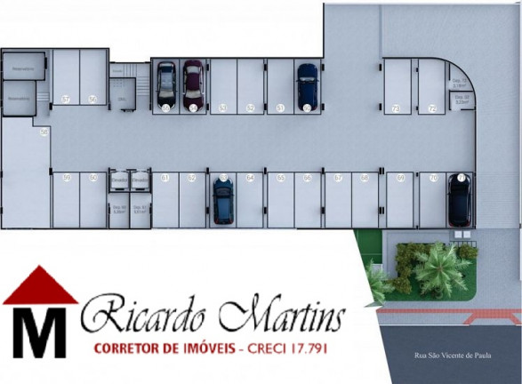 Imagem Apartamento com 2 Quartos à Venda, 70 m²em Michel - Criciúma Imagem Apartamento com 2 Quartos à Venda, 70 m²em Michel - Criciúma