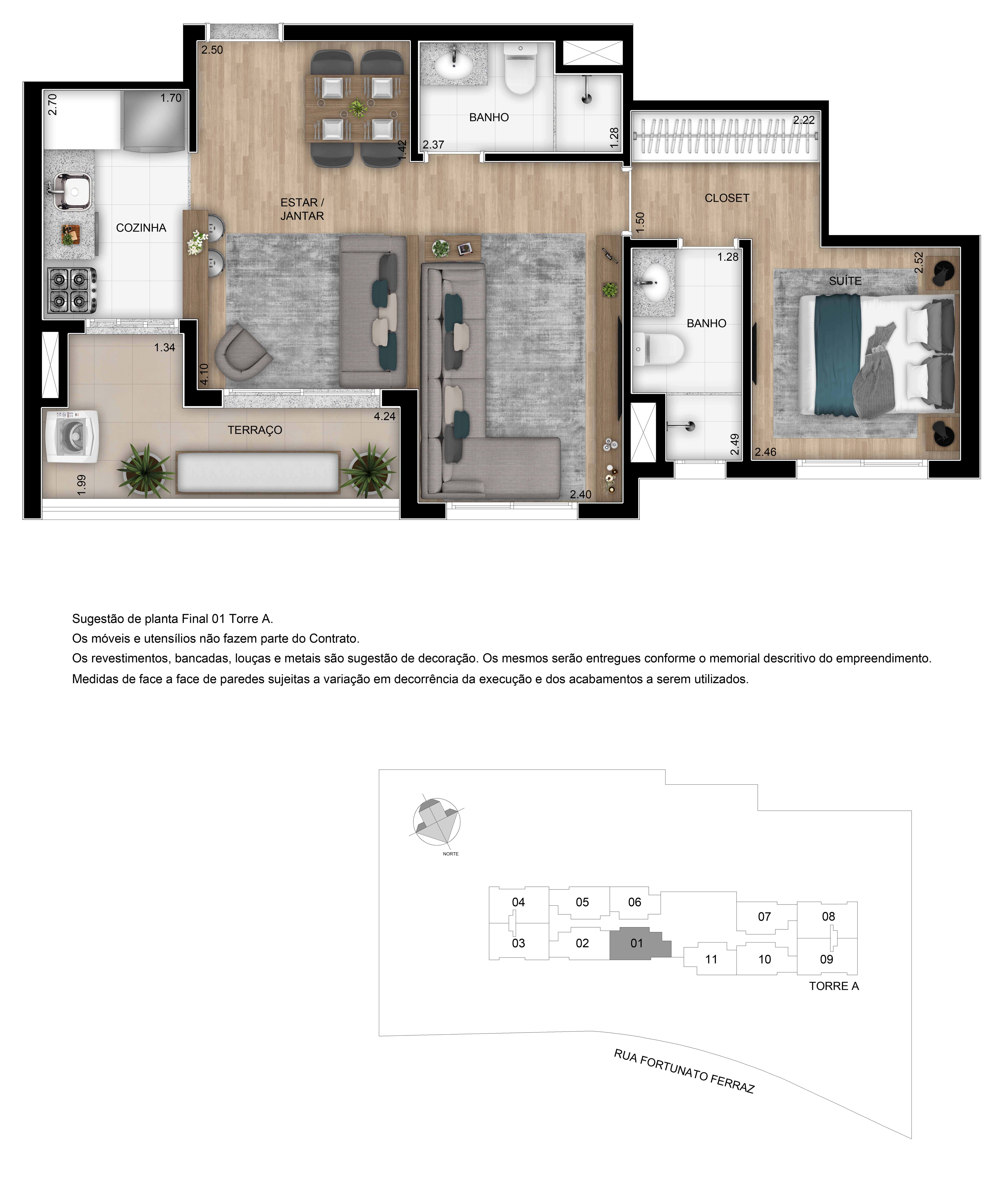 Imagem Apartamento com 2 Quartos à Venda, 55 m² em Vila Anastácio - São Paulo