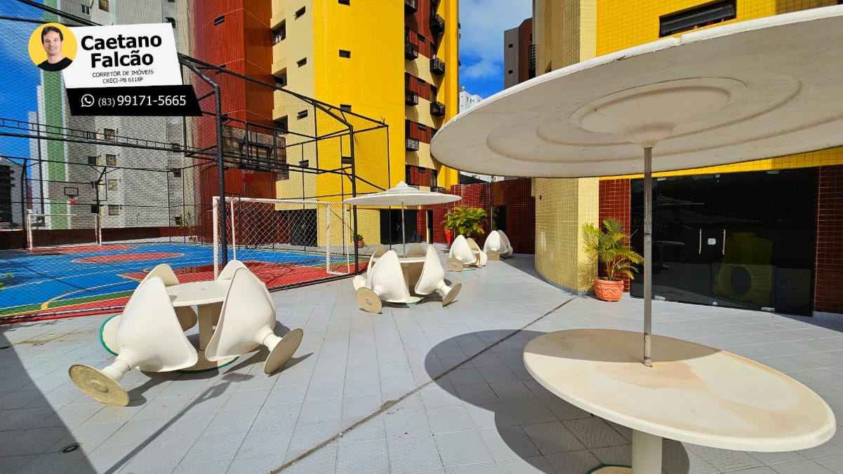 Imagem Apartamento com 3 Quartos à Venda, 124 m²em Tambaú - João Pessoa