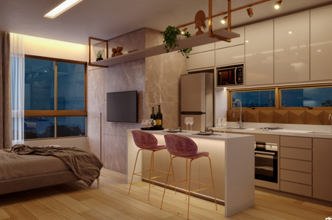 Imagem Apartamento à Venda, 24 m² em Boa Viagem - Recife Imagem Apartamento à Venda, 24 m² em Boa Viagem - Recife