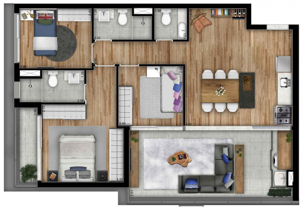 Imagem Apartamento com 3 Quartos à Venda, 88 m² em Cerqueira César - São Paulo Imagem Apartamento com 3 Quartos à Venda, 88 m² em Cerqueira César - São Paulo