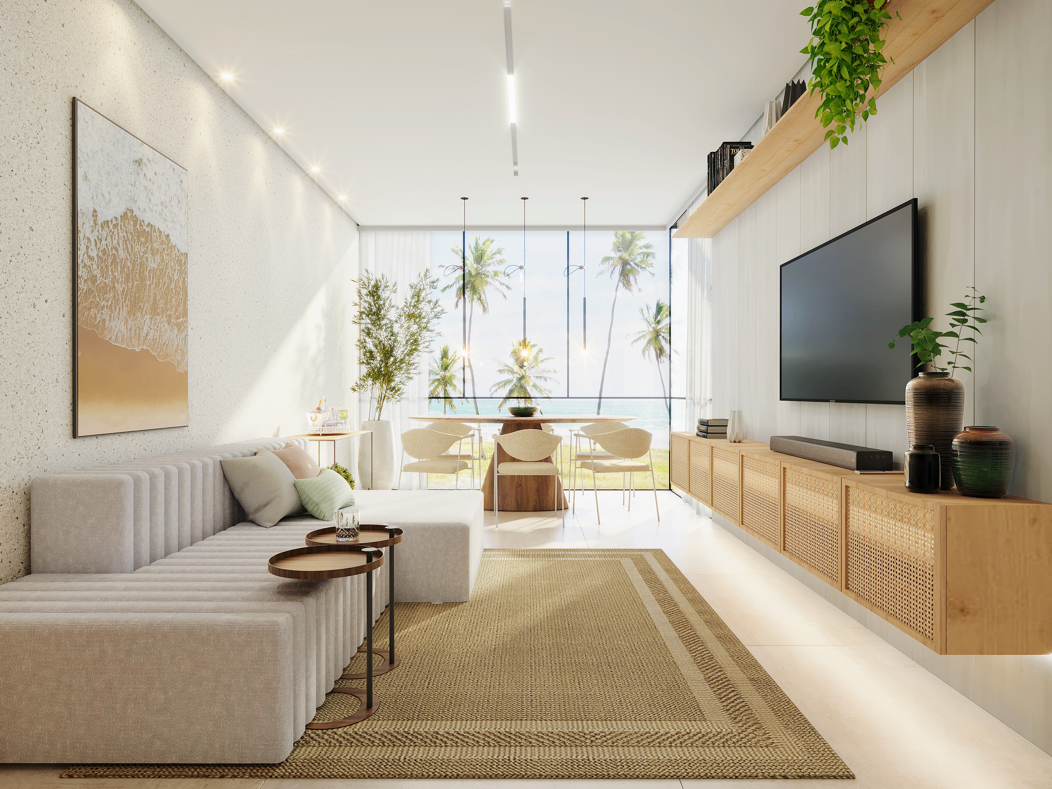 Imagem Apartamento com 2 Quartos à Venda, 56 m²em Praia de Muro Alto - IPOJUCA