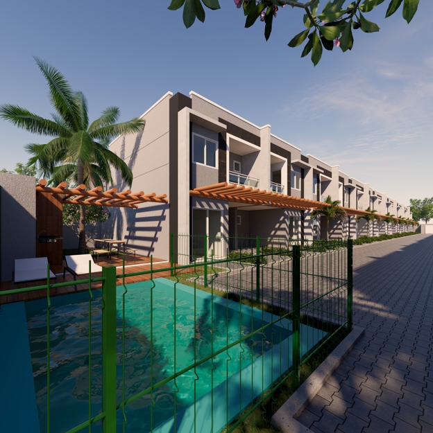 Casa de Condomínio com 2 Quartos à Venda, 74 m²em Pacheco - Caucaia