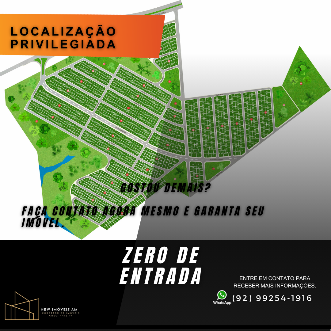 Imagem Terreno à Venda, 250 m²em Paricatuba - Iranduba Imagem Terreno à Venda, 250 m²em Paricatuba - Iranduba