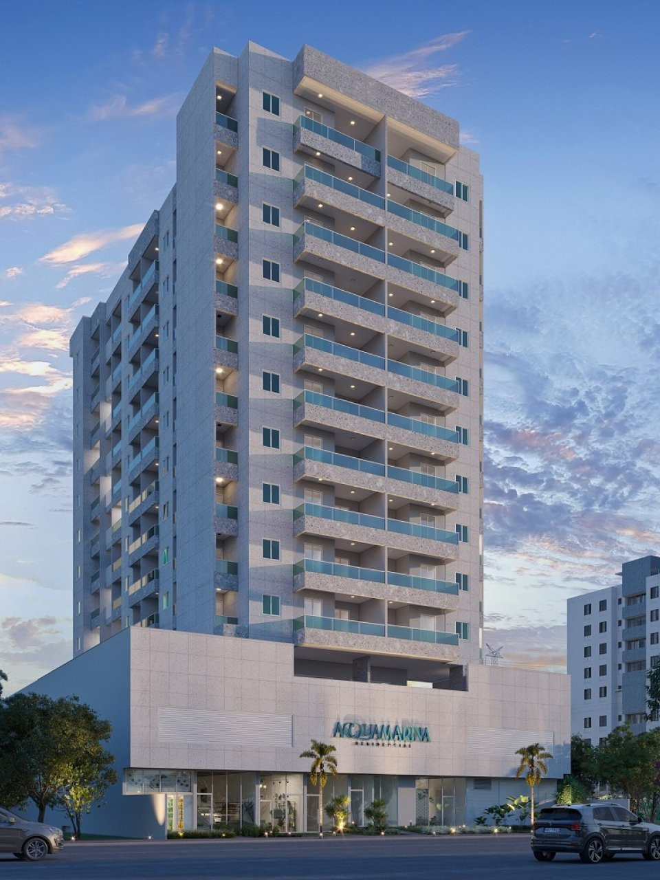 Apartamento com 3 Quartos à Venda, 80 m² em Praia de Itaparica - Vila Velha